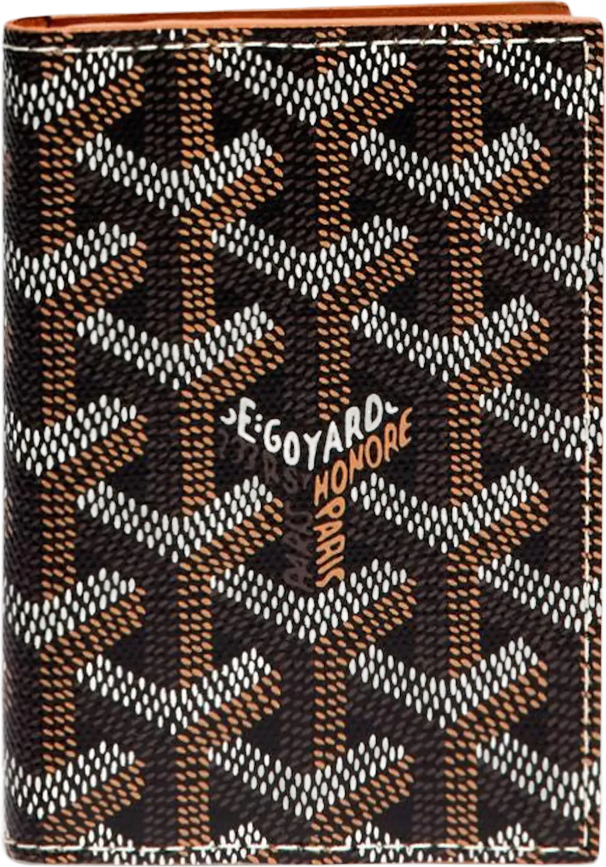 Goyard Saint Marc Card Holder Black/Natural
